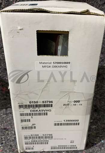0190-53796/-/VALVE, INJECTION, NEW, 208V TEPO/TEOS 15/AMAT/AMAT_01