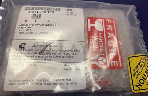 0010-70350//HDP DI Etch Wrist Assembly/AMAT/AMAT_01