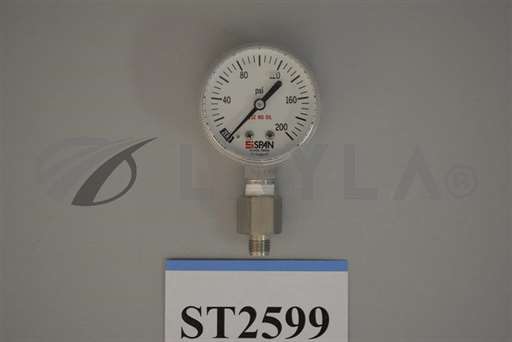 21-0123-C1//Semitool | 21-0123-C1, 0-200 PSI Span Pressure Gauge/Semitool/_01