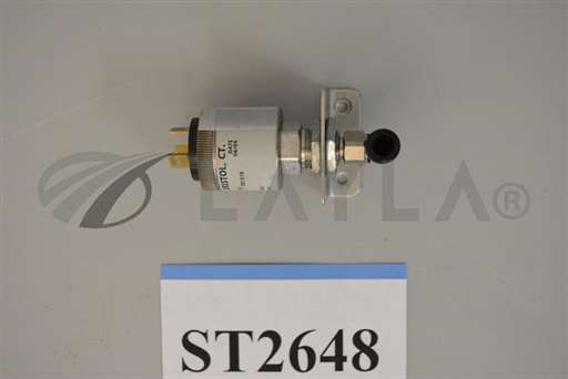 61510-01//Semitool | 61510-01, Switch, Press. Adj. 30 PSI SS 1/4in NPT/Semitool/_01