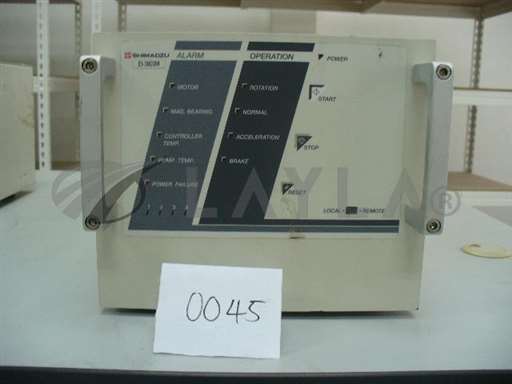 /SHIMADZU EI3003M/SHIMADZU EI3003M TURBO PUMP CONTROLLER//_01