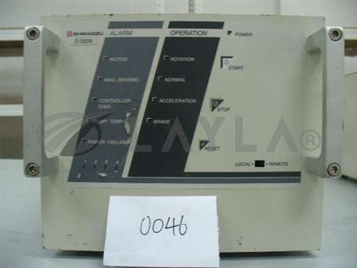 /SHIMADZU EI3003M/SHIMADZU EI3003M TURBO PUMP CONTROLLER//_01