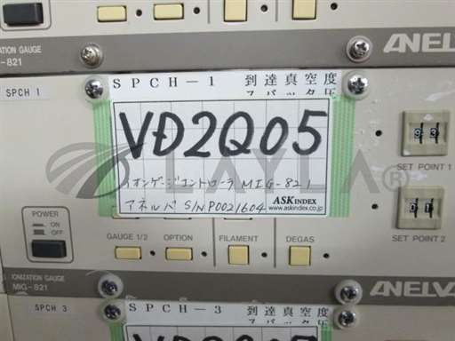 MIG821/MIG 821/Ion gauge controller (ion gauge ionization vacuum gauge)/anelva/_01