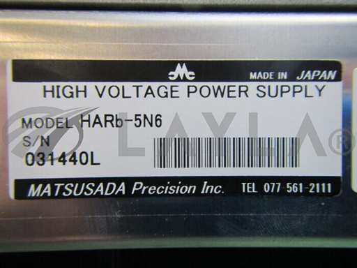 HAR5N6/HAR 5N6/Direct current high voltage power supply (DC)/MatsusadaPrecision/_01
