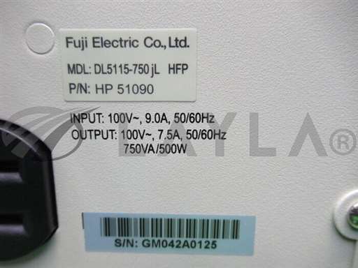 DL5115750JLHFP/DL5115 750JL HFP/Uninterruptible power supply (UPS)/FujiElectric/_01