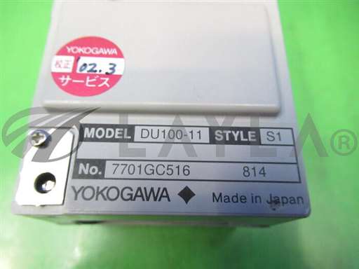 DU10011/DU100 11/Input module (for recorder)/YokogawaElectric/_01