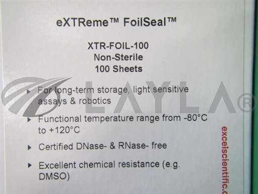 XTRFOIL100/XTR FOIL 100/foil seal/excelscientific/_01