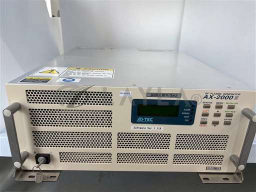AX-2000III-H/-/RF PLASMA GENERATOR/ADTEC/-_01