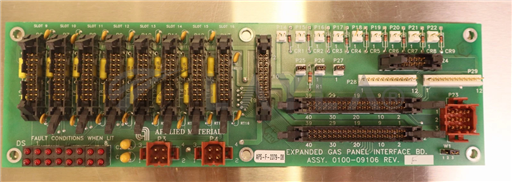0100-09106//AMAT 0100-09106 Expanded Gas Panel Interface PCB Board Rev F/AMAT/_01