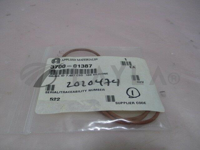 1000000013_172371936397 AMAT 3700-01387, O-Ring ID 7.487 CSD .103 ...
