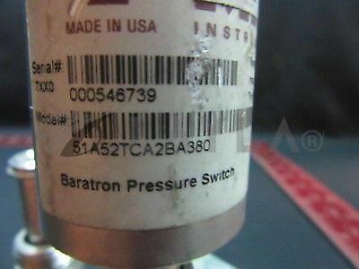MKS Instruments 51B13TCA2BA100 Baratron Pressure Switch Lot of 2 Used Working 