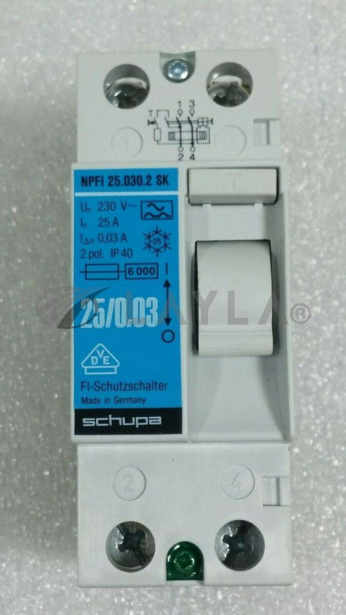 1000000032_323806042019 Schupa NPFI 25.030.2 SK 2-Pole Circuit Breaker ...