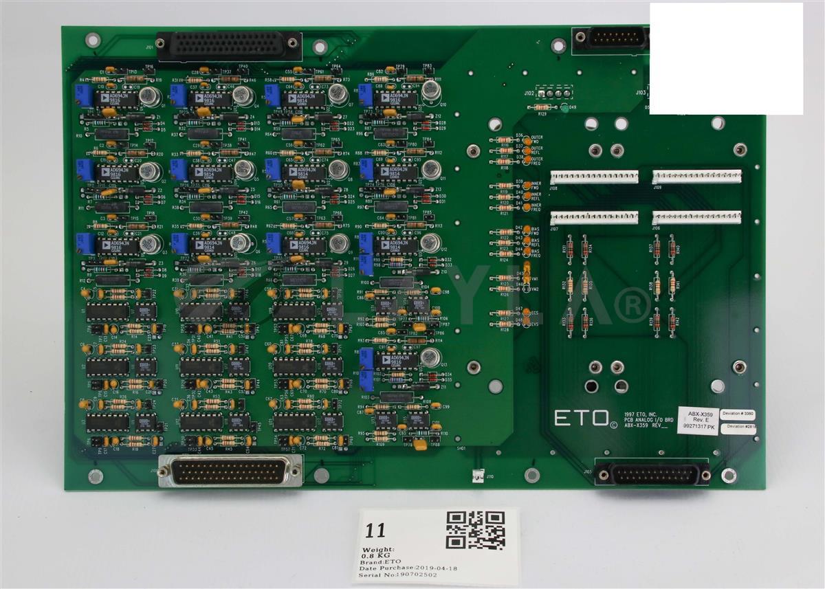 1000000075_A11 ETO PCB ANALOG I/O BOARD ABX-X359 ABX-X359 -- PCB PCB ...