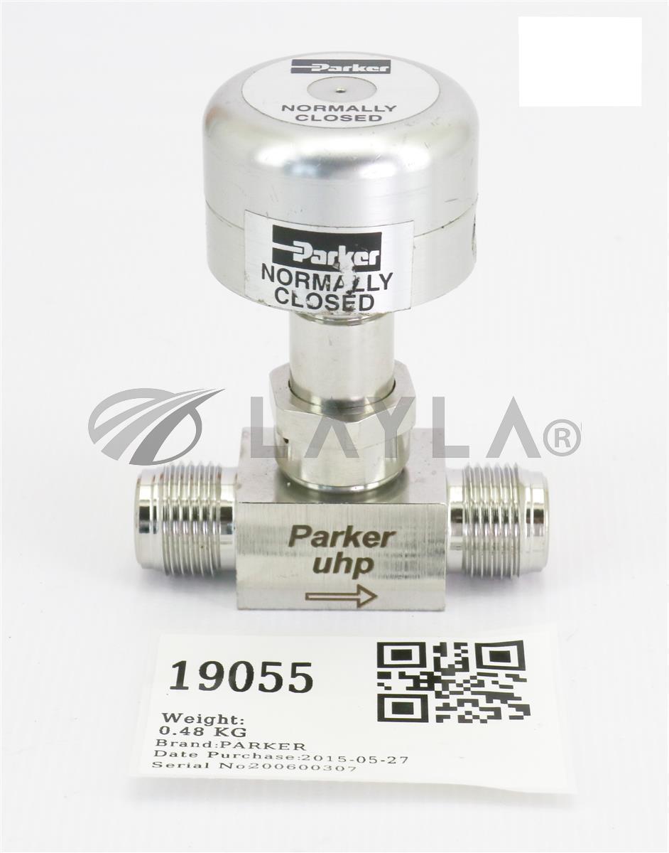 face to face 1000000075_A19055 PARKER HIGH PURITY BELLOWS VALVE 1/2