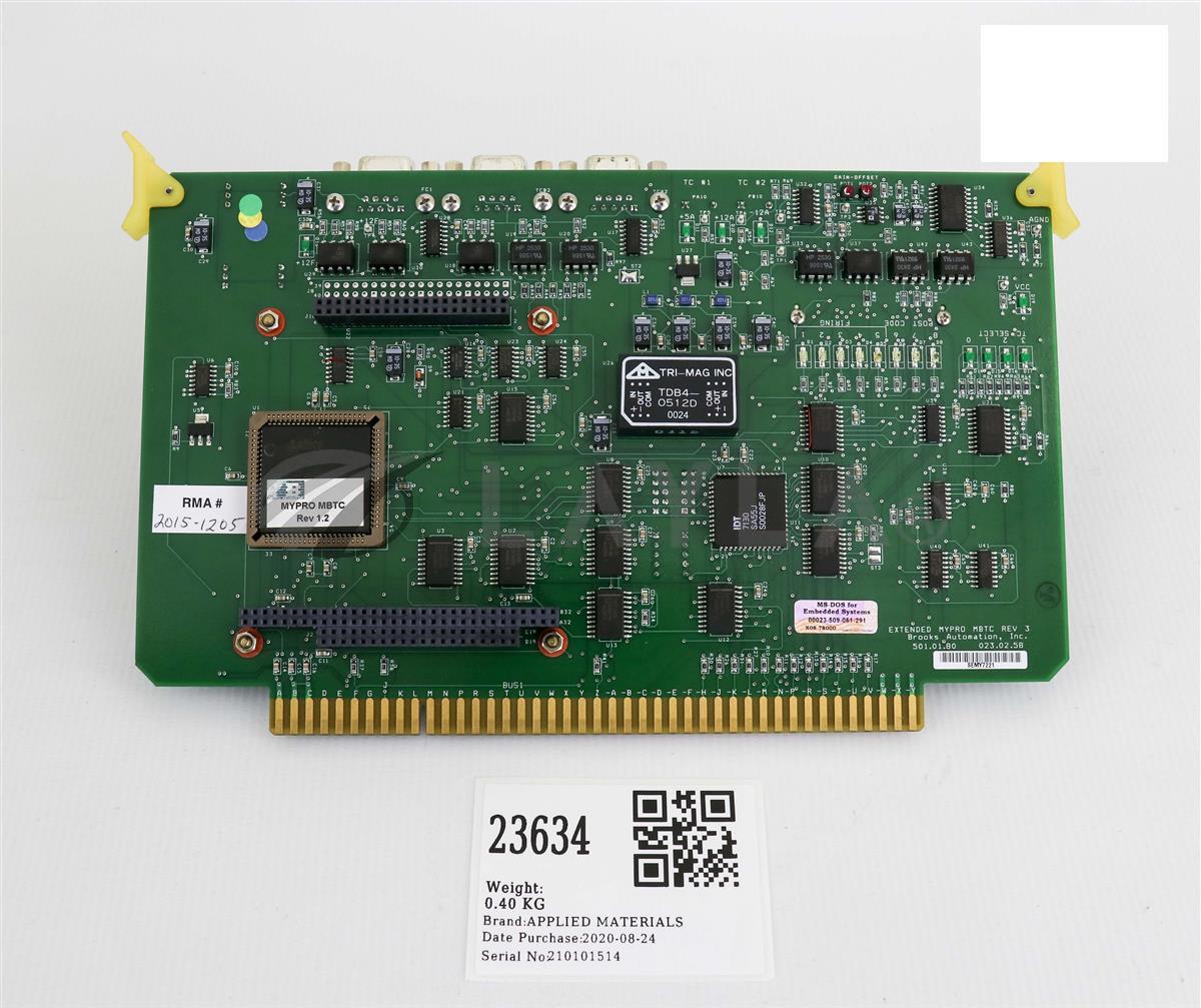 1000000075_A23634 APPLIED MATERIALS PCB, BROOKS EXTENDED MYPRO MBTC ...