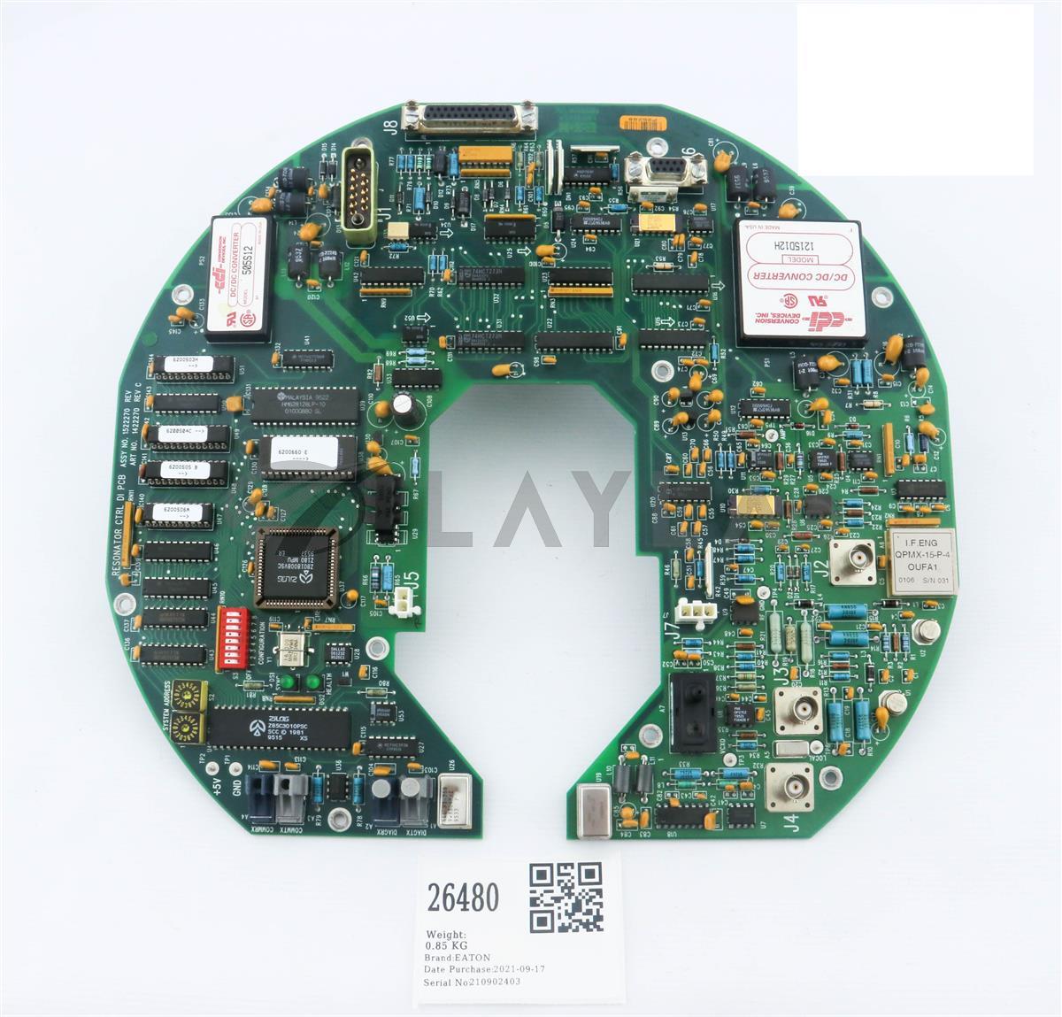 1000000075_A26480 EATON PCB, RESONATOR CTRL DI, AXCELIS