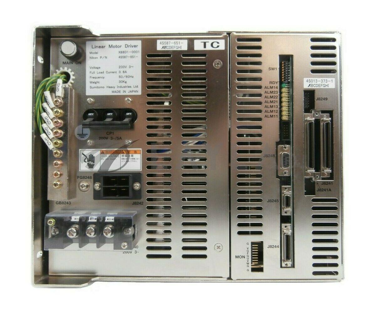 1000000091_384479550647 Sumitomo X88D10001 TC Linear Motor Driver Nikon 4S587651 4S0133731