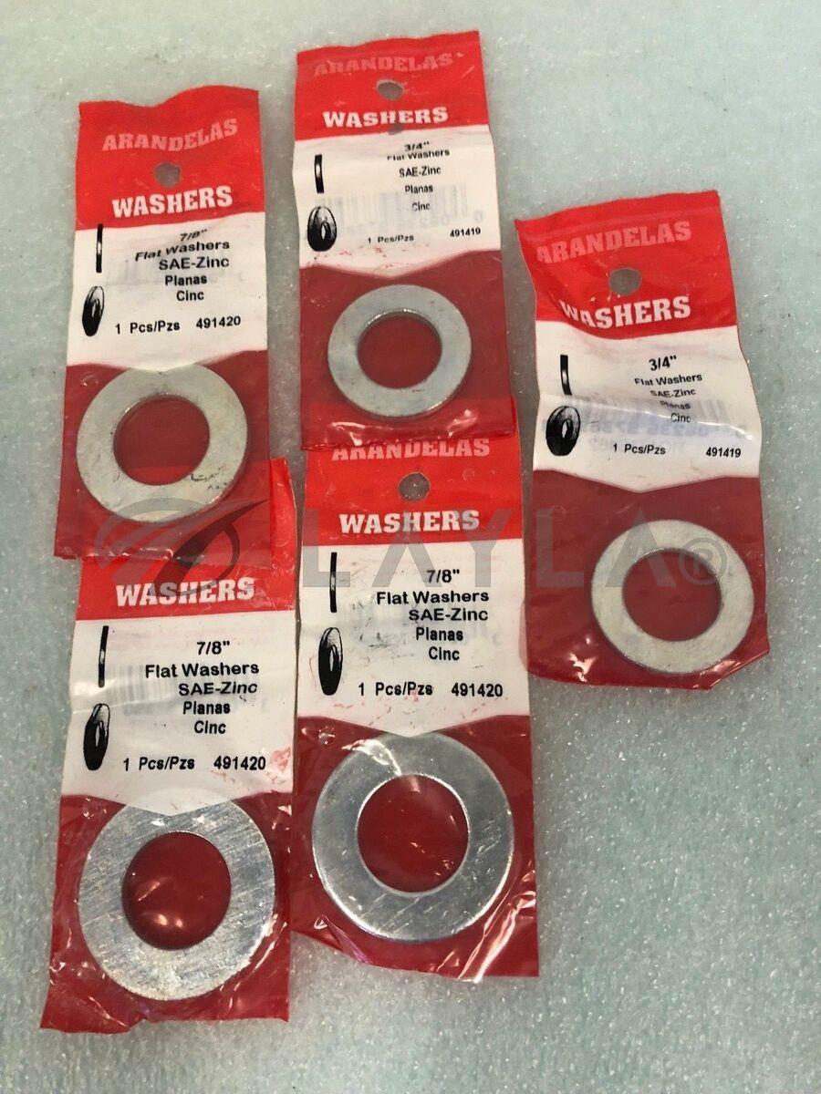Zinc Coated Washers 10-pack Hillman Group SAE Flat Washers - 10-Pack 1 ...