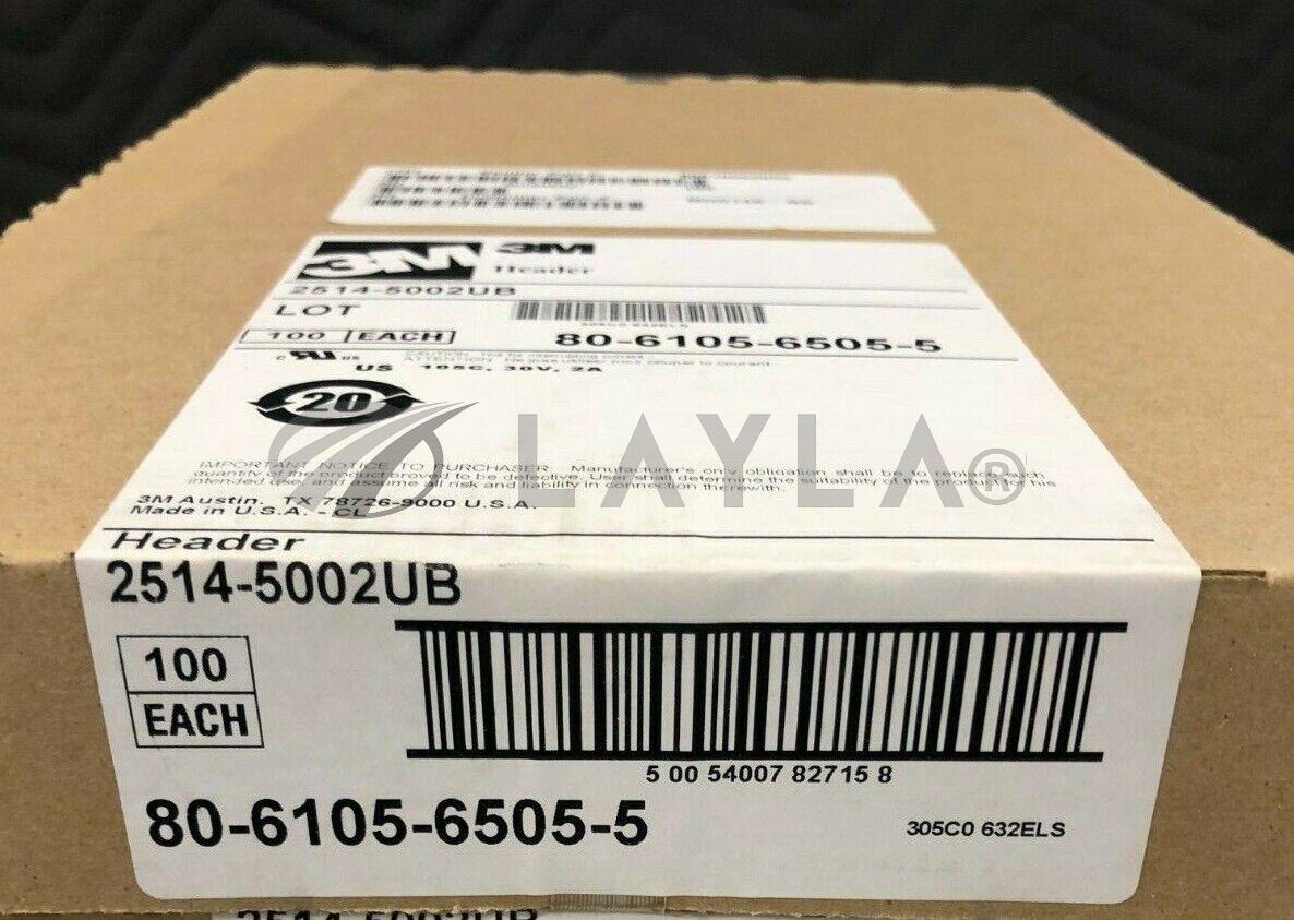 1000000208_113712298964 3M HEADER 2514-5002UB , 80-6105-6505-5 QTY ...