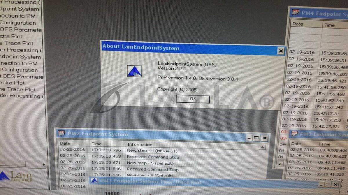 1000000208_114866412209 LAM RAINBOW OPTICAL ENDPOINT DETECTION SYSTEM