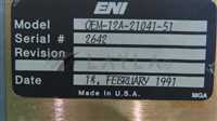 ENI RF GENERATOR