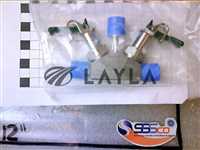 3870-02313//VALVE BLOCK DIAPH MNL 3WAY 1/4VCR-F/F/M