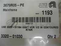 3320-01030/-/2 AMAT 3320-01030VCR gasket 50-8V-NI-R VCR1/2 In Contoured Retainer 405788/AMAT/_01