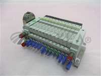10-VQ1101Y-5/Station Pneumatic Manifold Assembly/SMC 10-VQ1101Y-5, 12 Station Pneumatic Manifold Assembly. 416319/SMC/_01