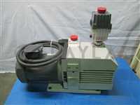 D16B/Vacuum Pump/Leybold D16B TRIVAC Vacuum Pump w/ BOC Edwards EMF10 Oil Mist Filter, GE, 453520/Leybold/_01