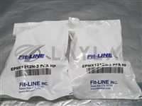 EPMX1212N-3//Fit-Line EPMX1212N-3 Union Elbow Panel Mount 3/4" x 3/4" W/ PFA Nut, RS1352/Fit-Line/_01