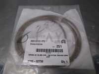 AMAT 3700-02756 O-RING ID 16.955 CSD 0.139, 75DURO BROWN, UHP, 109055