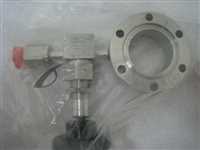 SS-4BG-V51/-/NUPRO SS-4BG-V51 manual valves mounted to 2 3/4" con-flat flange. clean/NUPRO/_01