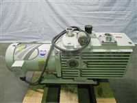 Leybold D60A TRIVAC Vacuum Pump, Baldor VM3614T Industrial Motor, 453528