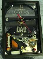 Personalized Custom Gift HDD Clock Hard Drive Gratitude Congratulations Birthday