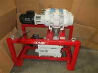 Pfeiffer Vacuum Pump CombiLine WU 412, Hena 100 & Okta 500 Roots Blower Pump