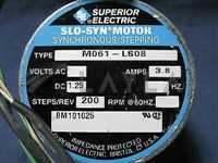SUPERIOR ELECTRIC M061-LS08 MOTOR, BLUE SLO-SYN M061-LS08
