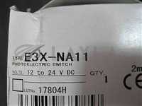 OMRON E3X-NA11 Amplifier; Photoelectric; Dual Fiber Sensing Mode; NPN; Red LED;