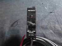 KEYENCE LV-21A DIGITAL LASER SENSOR AMPLIFIER