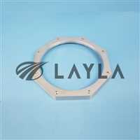 124-0204// AMAT APPLIED 0020-10187 (#1) CLAMP RING Q WINDOW 200M USED