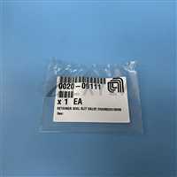 0020-09111/-/324-0201  AMAT APPLIED 0020-09111 RETAINER SEAL, SLIT VALVE CHAMBER NEW/AMAT Applied Materials/_01