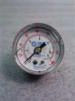 /-/SMC 9143-06 Pressure Gauge 0-160 psi 0-11 kgf/cm21 1/2"(LOT of 7)//_02