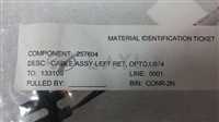 /-/Applied Materials 257604 Cable Assembly Left, Ret. Opto U674//_02