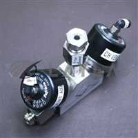 FUJIKIN Dual valve C.487635 / O.P.0.4~0.6 MPa TYPE N.C /DHL fast ship