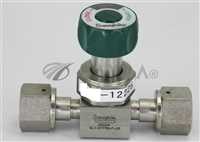 6LV-DFFR8-P-GR/--/SWAGELOK VAR UHP DIAPHRAGM SEALED VALVE, ?" FVCR 6LV-DFFR8-P-GR/--/_01