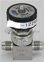21336/--/FUJIKIN DIAPHRAGM VALVE, SOFT-SEAL, DUAL FLOW 021336/--/