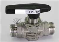 OHNO MANUAL BALL VALVE, 2-PORT (STRAIGHT), BAR HANDLE 12MBV-BG-316
