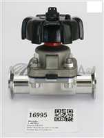 673 25D82405E0 S/--/GEMU SANITARY DIAPHRAGM VALVE TRI CLAMP, PN16-316L, I-DE-88267446-00-2302800 673/--/