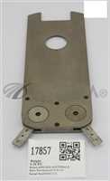 APPLIED MATERIALS ROBOT BLADE 8 INCH W/ CLAMP 8" BUFFER FROG LEG 0020-21105, 002