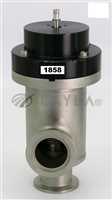 MKS INLINE BELLOWS VACUUM VALVE W/O LIMIT SWITCHES 152-1040K