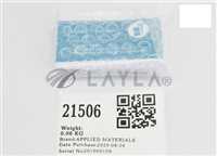 APPLIED MATERIALS VARIAN, PLATE, INSULATOR MOUNTING, FILAMENTS (NEW) E17284830